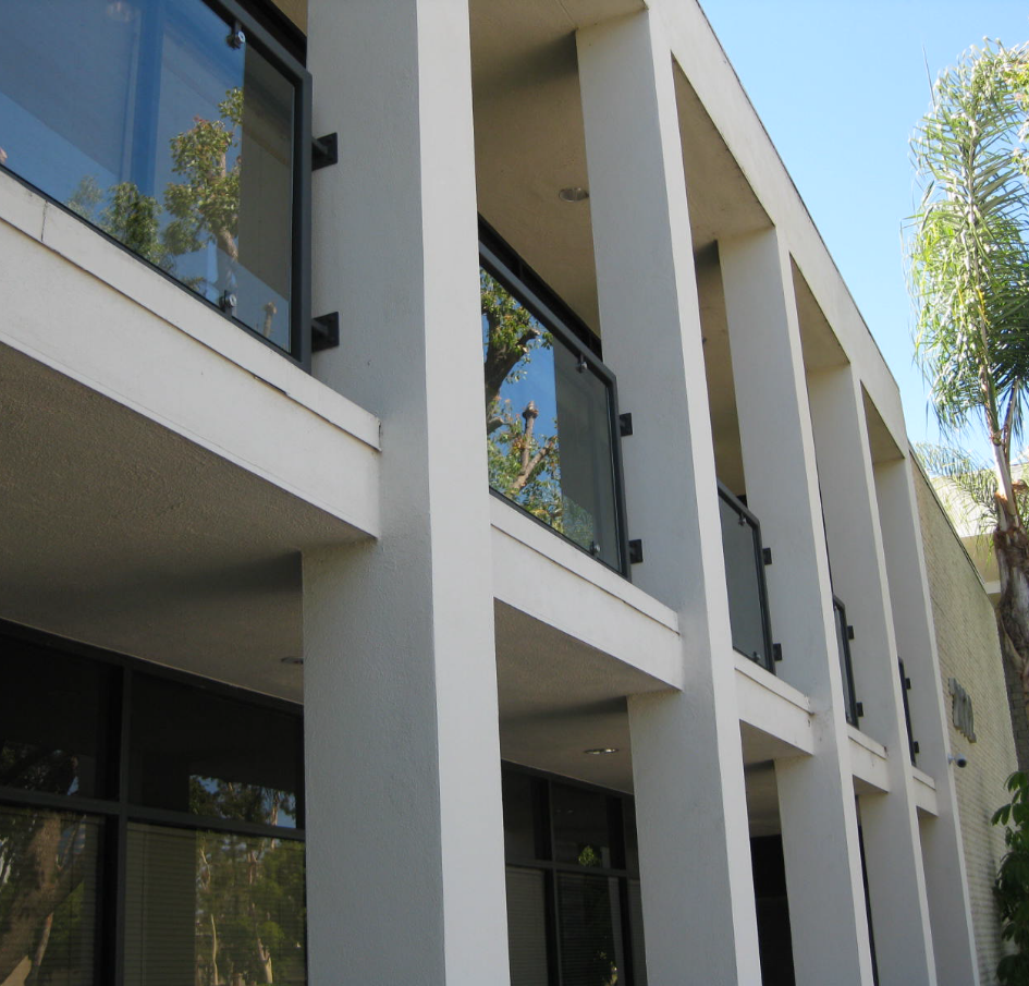 Modern office buildings